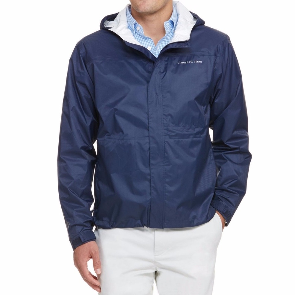 Vineyard Vines Mens Beacon Wind/Rain Jacket